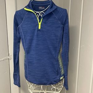 Fila Running 1/4 zip pullover like NEW!
